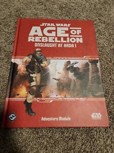 Star Wars Age of Rebellion RPG: Onslaught at Arda I Adventure Module Game