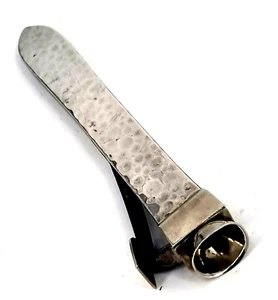 Vintage Art Deco Zigarrenabschneider Hammerschlag 800er Silber Deutschland (AP) - Bild 1 von 9