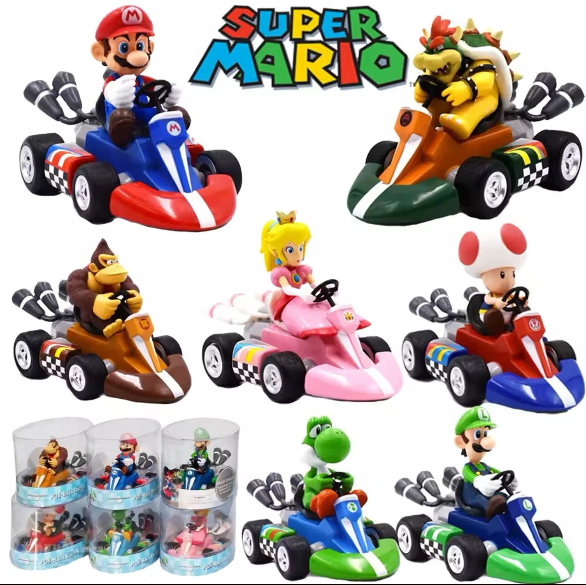 Super Mario Actionfigur – Ca. 7 Cm, Aus Der World Of Nintendo Serie