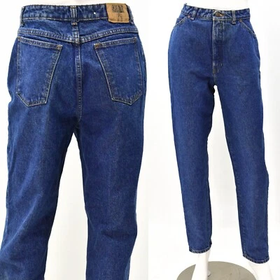 Jeans Gap Vintage Años 90 Lavado Oscuro Tiro Alto Pierna Cónica Para Mujer 10 X 32 Hechos en EE. UU. Foto 1 de 4