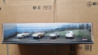 Schuco 1/72 Set porsche 356 n. 1, 550 spyder, 904, 356 coupé (NG45) - Immagine 1 di 4