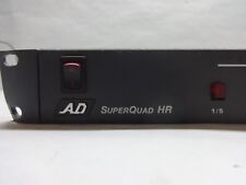 American Dynamics AD1476R Super Quad HR 8 Channel CCTV Video Switcher w/ PSU