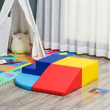 4-piece Soft Play Set Climb and Crawl Foam Toddler Activity Toys