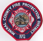 Patch de pompier Mineral County Fire Protection District CO 