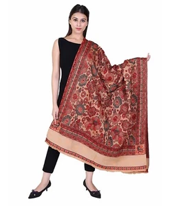 Kashmiri Women's Woolen Shawl Stole Wrap Size Multicolor 40 x 80'' N3 - Picture 1 of 3