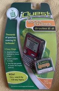 iQuest Cartridge Social Studies Grades 6-8 Leapfrog New Ages 11-14 - Picture 1 of 2
