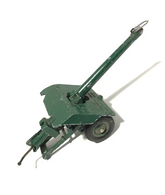 Vintage Cap Firing Artillery Toy- Britains 5” Die-Cast Howitzer Cannon. Works 👍 - Image 1 of 4