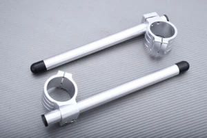 Pair of standard Allu 43 mm semi-handlebars Honda CB900F HORNET 900 2002-2006 - Picture 1 of 4