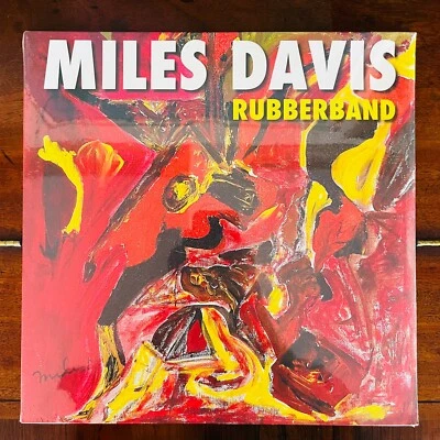 Miles Davis Rubberband Sealed 2x12" Vinyl LP 2019 Warner Bros. Records R1 599464 - Image 1 of 2