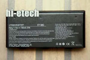 BTY-M6D New Battery For MSI GT60 GX60 GT70 GT660 GX660 GT680 GT663R GX680 GT780 - Picture 1 of 2