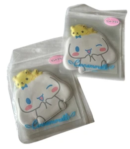 (Set of 2) Sanrio Cinnamoroll Portable Clothing Lint Dust Brush w/ Storage Pouch - Picture 1 of 5
