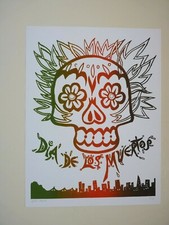 Dia de los Muertos Print by Adrian Arias & Anais Azul Limited edition # 2/20