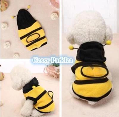ROLE PARTY SN-B2-2 Pet Dog Puppy Cat Cute Bumble Bees Halloween Fancy Dress Up Costume