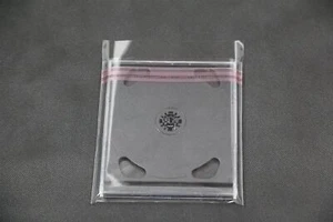 100 St. Jewel Case Schutzhüllen aus Folie mit Verschluss bis 10 mm - Bild 1 von 5