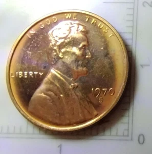 1970 S LINCOLN MEMORIAL PROOF, DOUBLE STRICK, SMALL DATE RPM. SD "70SDS" - Picture 1 of 9