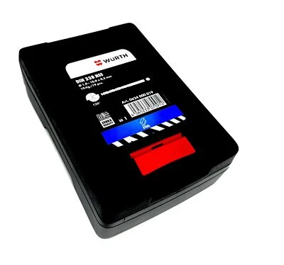 Würth Metall Bohrer Set Zebra 19 tlg. 1-10 x 0,5 mm DIN 338 HSS TYP RN 130°