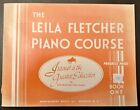 Livres de cours de piano Leila Fletcher un et deux - vintage