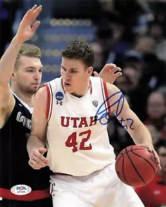 Jakob Poeltl signed 8x10 photo PSA/DNA Utah Utes Autographed - Picture 1 of 1