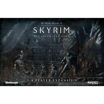 The Elder Scrolls Skyrim V - Adventure Board Game - 5-8 Player Expansion - Image 1 of 2