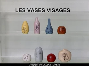 SERIE COMPLETE DE FEVES LES VASES VISAGES 2024 - Picture 1 of 1
