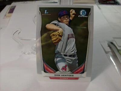 2014 Bowman Draft Chrome #CDP117 - Sam Hentges - Cleveland Indians (2936) - Image 1 of 2
