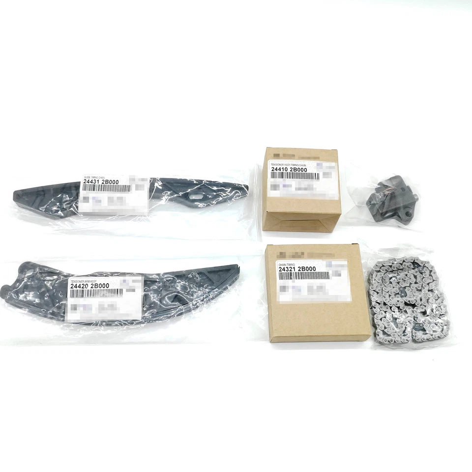 24410-2B000 Timing Chain For Hyundai Accent For Kia Soul 2010-2011 4PCS - Image 1 of 4