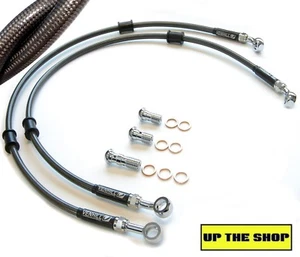 YAMAHA ZJ6 DIVERSION 2009 VENHILL stainless steel braided brake lines hoses Race - Picture 1 of 3