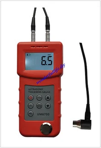 Ultrasonic Thickness Gauge 4.5 digits LCD Steel PE cast iron aluminum 1-300mm - Picture 1 of 9
