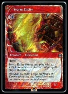 Storm Entity - Foil - Launch Promo - NM-Mint **GamerzSphere** - Picture 1 of 1