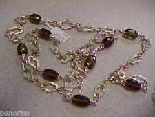 Charles Krypell Designer Gemstone Necklace  44 inches