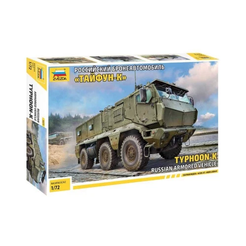 TYPHOON-K RUSSIAN ARMOURED VEHICLE KIT 1:72 Zvezda Kit Mezzi Militari Modellino  - Immagine 1 di 1