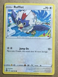 Pokemon Silver Tempest Rufflet 148/195 - Picture 1 of 1