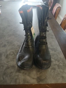 Itasca Mud Walker 5 buckle rubber over shoe boot size 12 686405 - Picture 1 of 7
