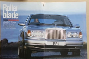 Original 1998 Autocar extracted mag Drive Report: ROLLS-ROYCE SILVER SERAPH - Imagen 1 de 2