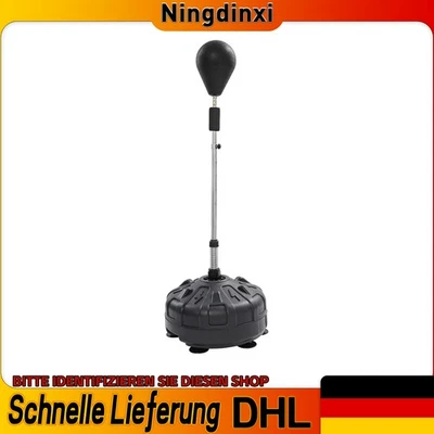 Standboxsack Einstellbare Erwachsene Punchingball Verstellbar Boxbirne 120-160cm - Bild 1 von 4