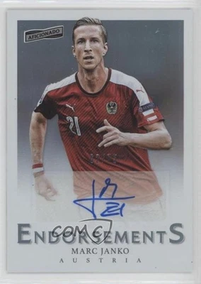 2016-17 Panini Aficionado Endorsements /75 Marc Janko #E-MJ Rookie Auto RC - Image 1 of 2