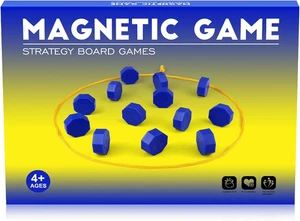 Gioco Magnetico con Corda, Gioco Magnetico Scacchi per Famiglia e Festa e Viaggi e Campi - Foto 1 di 12