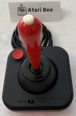 TESTED Wico NICE Bat Command Control Joystick Atari 2600 Commodore 64 - Video - Image 1 of 4