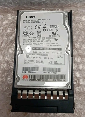 HGST HUC109090CSS600 P/N 0B26086 HDD 900GB 10K SAS CON SLITTA (PER SERVER)  - Immagine 1 di 4