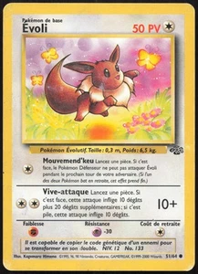 Carte Pokémon Évoli 51/64 Jungle Français - Picture 1 of 2