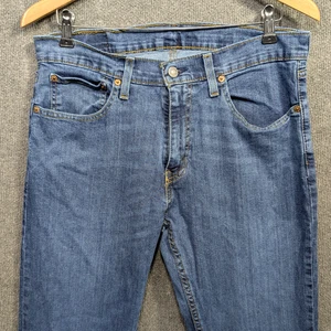 Pantalones de mezclilla Levis 559 para hombre 32x34 modernos básicos básicos lavado medio - Imagen 1 de 12