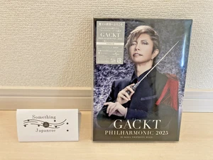 GACKT PHILHARMONIC 2025 SHM-CD LTD Photo Booklet Japan New Sealed - Picture 1 of 7