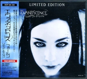 Evanescence ‎Fallen CD + JAPAN ONLY DVD  + BONUS TRACK AS NEW RARE EICP 322-323 - Picture 1 of 7