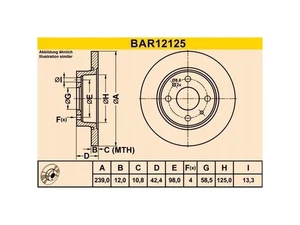 BARUM BAR125 2108-3501070 voll LADA 110 112 SAMARA 1 Stk - Bild 1 von 1