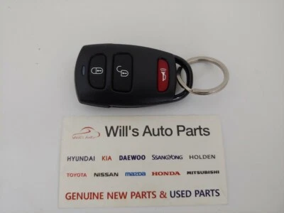 GENUINE BRAND NEW 3 BUTTON REMOTE  SUITS KIA CARNIVAL 2006-2014 QMJ - Image 1 of 4