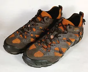 Merrell Waterpro Ultra Sport Shoes Clay/Orange Hiking Vibram Men 8 Women 9 1/2 - Picture 1 of 9