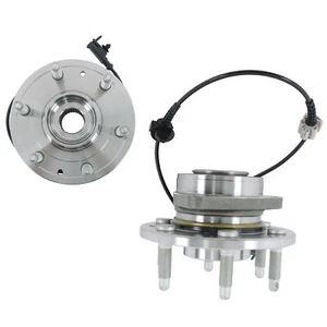 Labwork Front Wheel Bearing Hubs 2pcs For GMC Sierra 1500 2007-2013 4WD 6 Stud - Foto 1 di 14