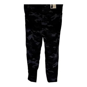 Terra & Sky Plus Black Camouflage Legging Size 4X(28-30W) High Rise and Fitted. - Picture 1 of 2