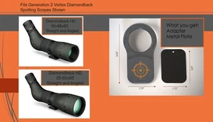 Magnetic Digiscope Adapter Vortex Diamondback HD 16-48x65mm Spotting Scope Gen2 - Picture 1 of 16