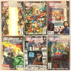 2008 DC Comics DC UNIVERSE Decisions #0-4 Complete Series + Last Will One Shot - Picture 1 of 2